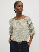 Tiered Bubble Sleeve Top