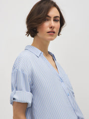 Striped Boxy Blouse