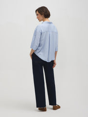 Striped Boxy Blouse