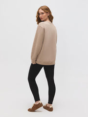 "MTL" Embroidered Cotton-Blend Sweatshirt