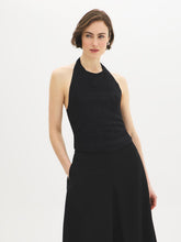 Textured Halter Crop Top
