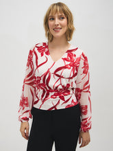 Floral V-Neck Top