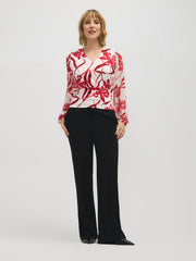 Floral V-Neck Top