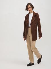 Belted Crepe Pants