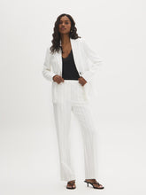 Striped Straight-Leg Pants