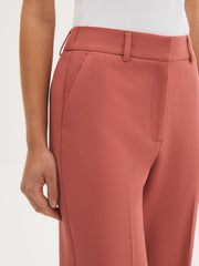 Tailored Straight-Leg Pants