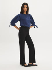 Knit Crepe Pants