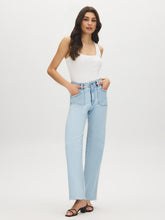 Cotton-Blend Raw Edge Jeans