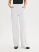 Cotton-Blend Raw Edge Jeans