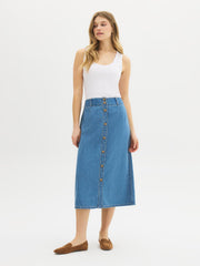 A-Line Denim Skirt