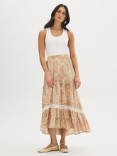Paisley Crochet Detail Skirt