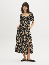 Floral Smocked Maxi Dress