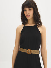 Halter Neck Wide-Leg Jumpsuit