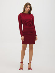 Gathered Mini Dress