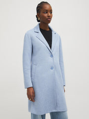 Mid-Length Fleece Coat