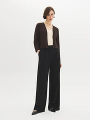 Pointelle Bolero Cardigan