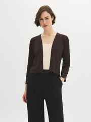 Pointelle Bolero Cardigan