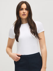 Double Layer Crew Neck T-Shirt