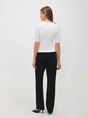 Double Layer Square Neck Top