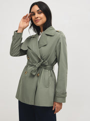 Mid-Length Trench Coat