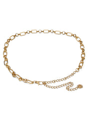 Gold Metal Chain Belt