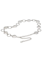 Silver Metal Chain Belt