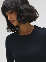 Round Neck Long Sleeve Sweater