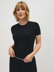 Contrast Trim Top
