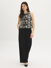 Cotton Embroidered Sequin Tank