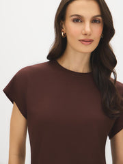 Cloud Fleece Dolman Sleeve Top