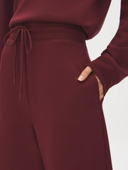 Cloud Fleece Wide-Leg Pants
