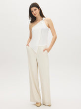 Asymmetric Drape One-Shoulder Top
