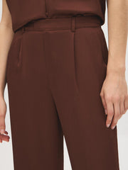 Pull-On Wide Leg Pants