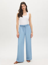 Denim Wide-Leg Pants