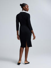 Colour Block Shirt Dress