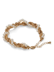 Pearl Wrap Rope Chain Bracelet