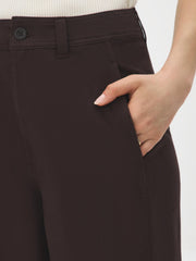 High-Rise Barrel Leg Pants
