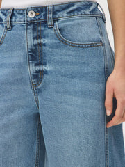 Barrel Wide-Leg Denim Pant