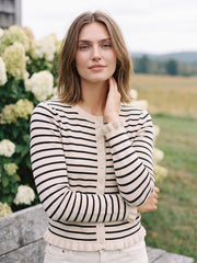 Ruffle Detail Cardigan