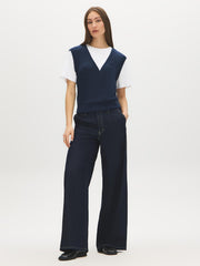 2-Fer V-Neck Vest Top