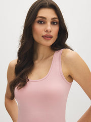 Organic Cotton Scoop Neck Tank Top