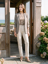 Straight Leg Mid-Rise Jeans