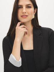 Notch Collar Blazer
