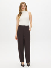 High-Rise Barrel Leg Pants