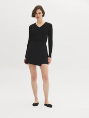 Crepe Wrap Skort