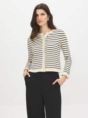 Ruffle Detail Cardigan