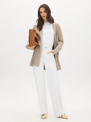 Ribbed Duster Cardigan