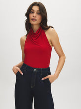 Cowl Neck Halter Top