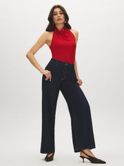 Cowl Neck Halter Top