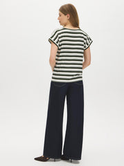 Striped Dolman Sleeve Top